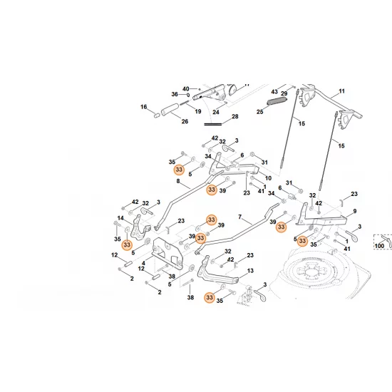 Stihl  Podkładka 10,5 9307 020 0200